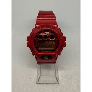 Casio G-Shock Red Digital Watch DW-6900 Shock Resistant Water Resistant Mens